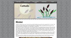 Desktop Screenshot of cattails.info